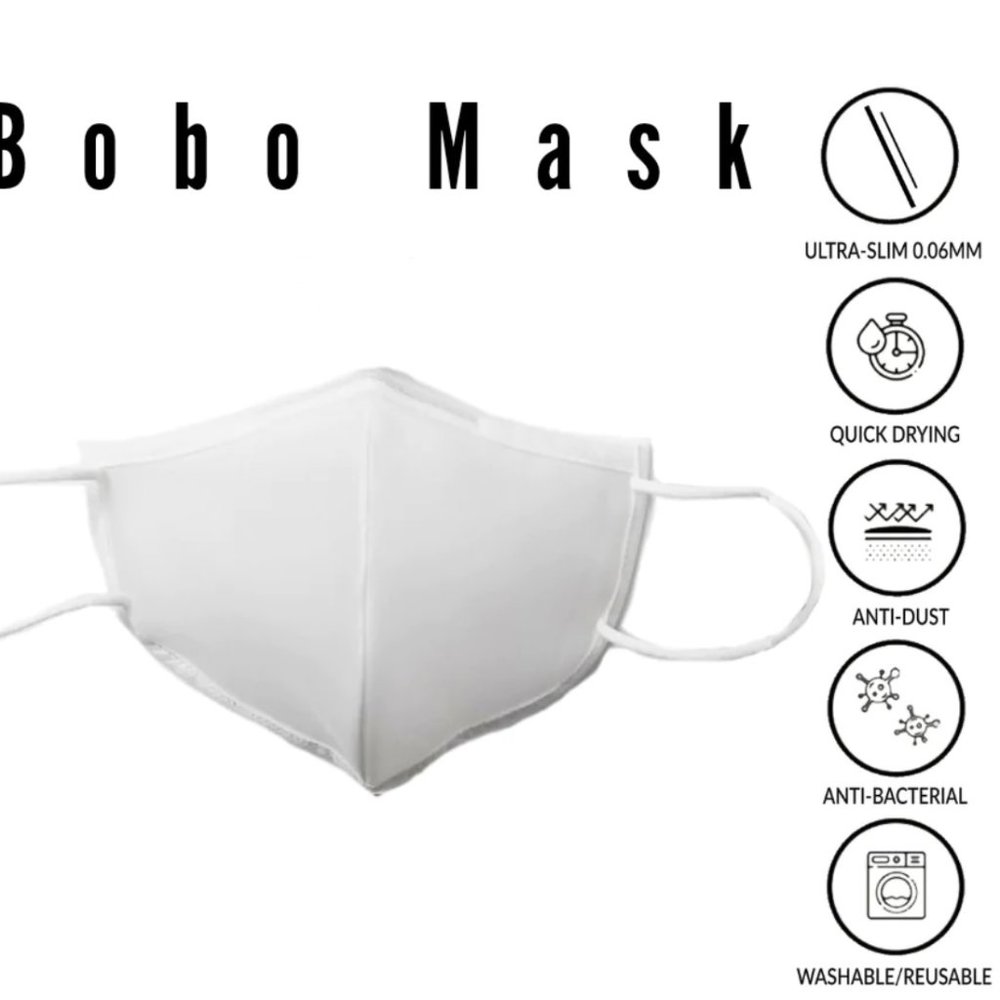 Bobo Face Mask (2EA SET) | Breathable | Reusable | Fashionable